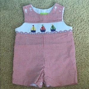 Boys sailboat Jon Jon